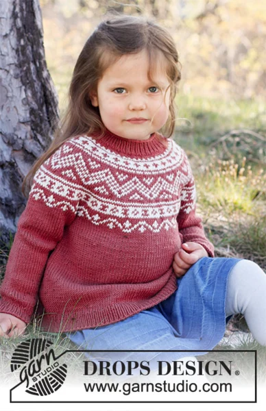 37-5 Lillesand Jumper by DROPS Design